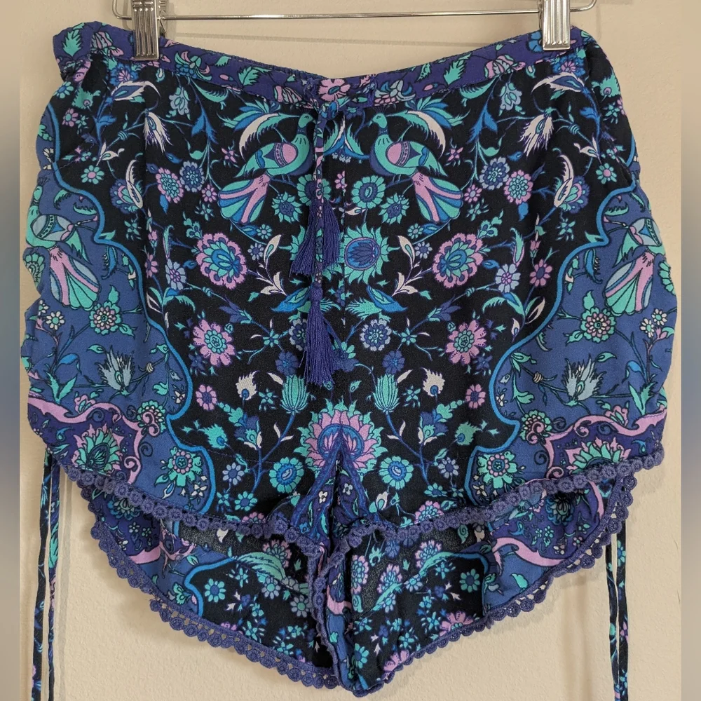 Spell Kiss the Sky Shorts Blue Jay M
